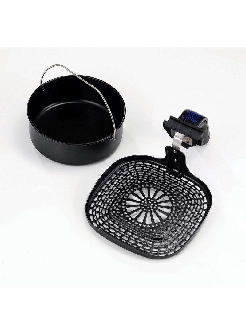 مورفي ريتشاردز قلاية هوائية صحية – سعة 3 لتر، قدرة 1400 واط، طهي صحي بزيت قليل مع 8 برامج مُسبقة - Image 4